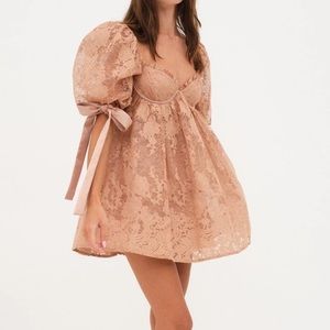 For Love and Lemons Louisa Mini Dress